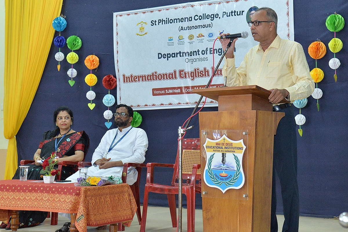 International English Language Day Celebrated at St Philomena College (Autonomous) - News Karnataka