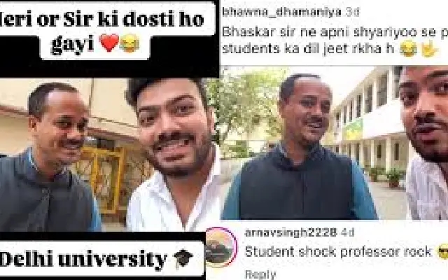 Hindi Professor’s Poetic Zing on Breakups Wins the Internet - News Karnataka