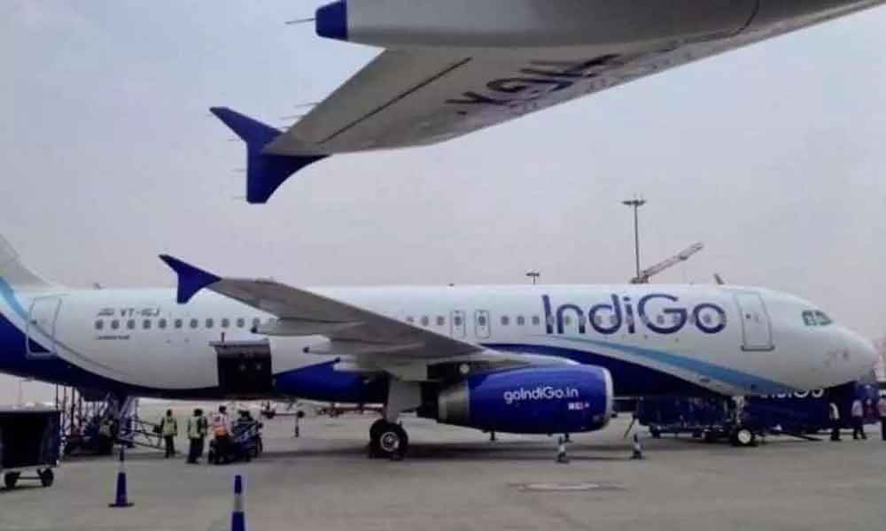 Dozing driver crashes into parked IndiGo aircraft at Bengaluru airport - News Karnataka