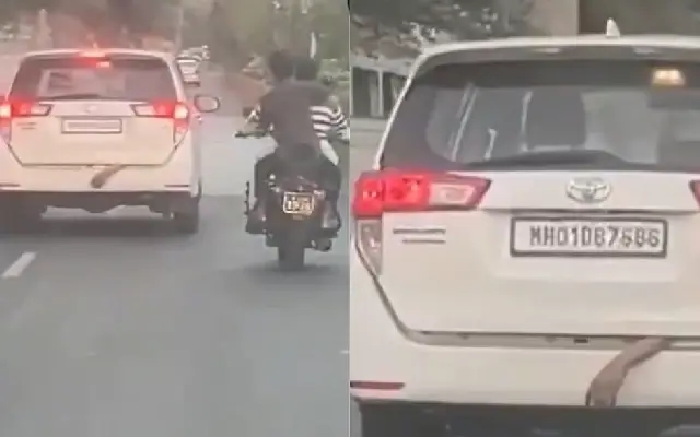 "Hand Out of Car Boot?" Viral Video Sparks Panic, But Navi Mumbai Police Reveal - News Karnataka