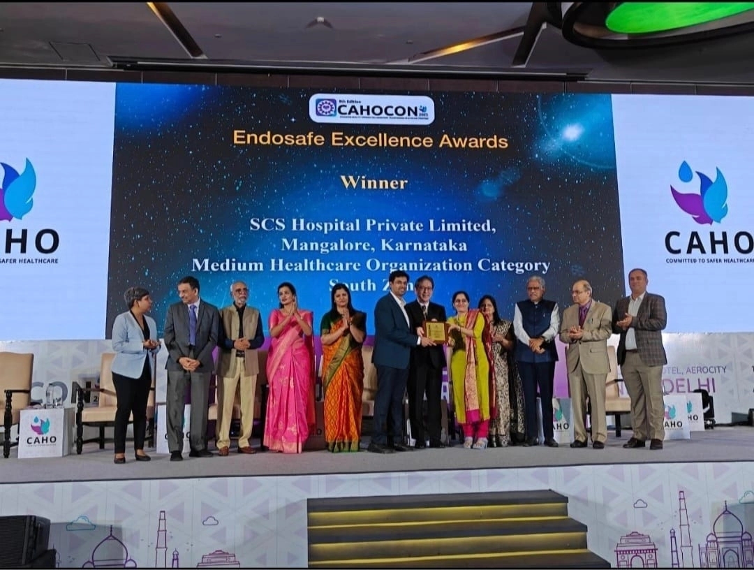 SCS Hospital wins national acclaim for excellence in gastro care and safety - News Karnataka