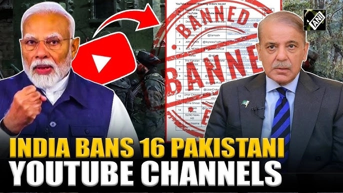 India bans 16 Pakistani YouTube channels over Pahalgam attack content - News Karnataka