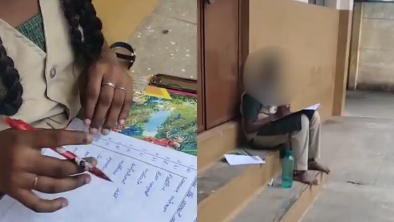 Outrage after school forces menstruating student to sit outside during exams - News Karnataka