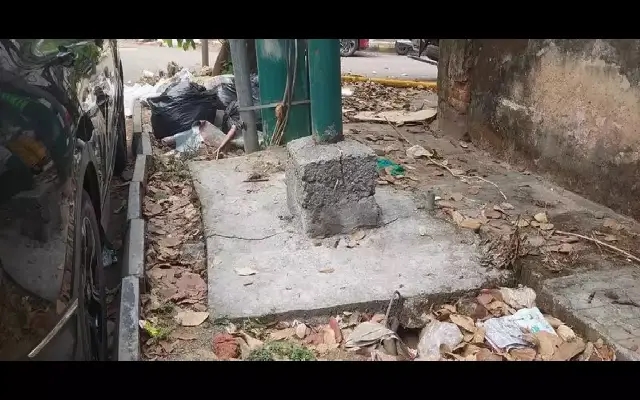 Leaning Transformer in Indiranagar Sparks Fears of Potential Tragedy - News Karnataka