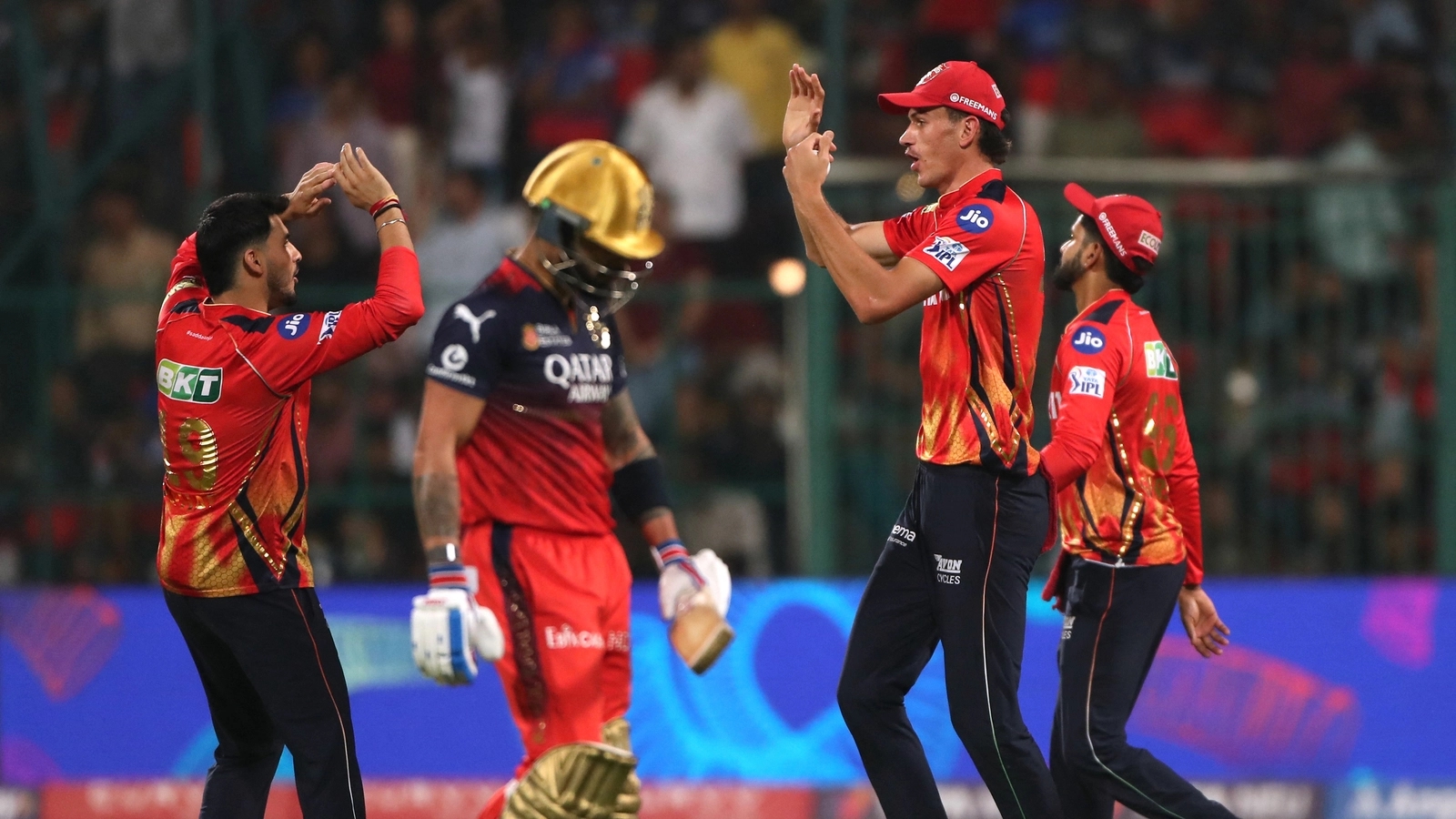 RCB's home curse deepens as batting collapse hands PBKS easy win - News Karnataka