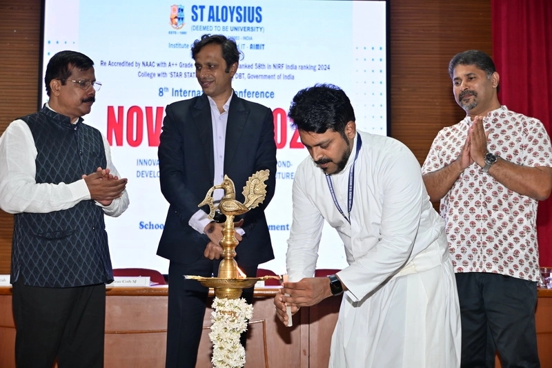 ‘NOVATION 2025’ International Conference held successfully at St Aloysius University - News Karnataka