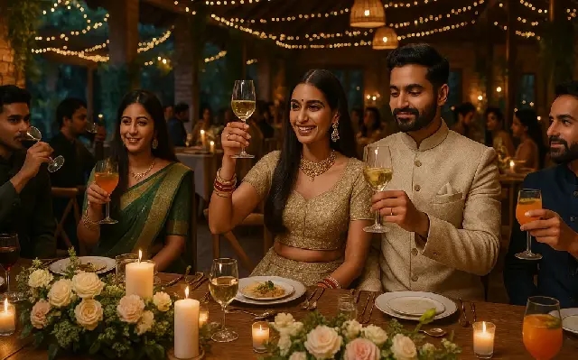 “Split the Bill at a Wedding Dinner?” Net Divided Over Bride’s ₹15K Ask from Friends - News Karnataka