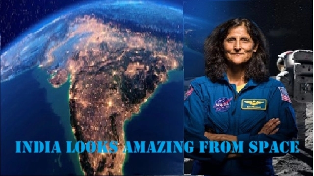 India from the stars: Sunita Williams' breathtaking view from space - News Karnataka