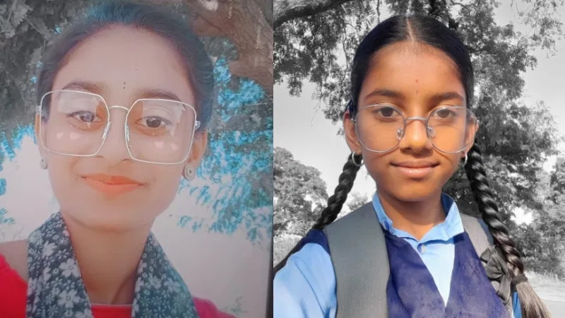 Teenage sisters lose their lives after slipping in far pond - News Karnataka