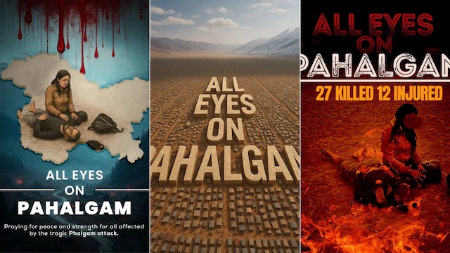 Social media reacts to pahalgam terror attack with ‘all eyes on Pahalgam' - News Karnataka