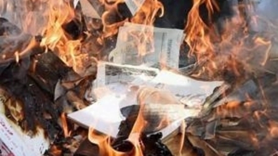 Burnt religious books found in Belagavi, probe launched as tensions rise - News Karnataka