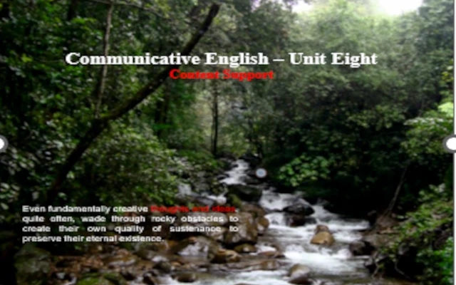 Communicative English – Unit Eight: Content Support - News Karnataka
