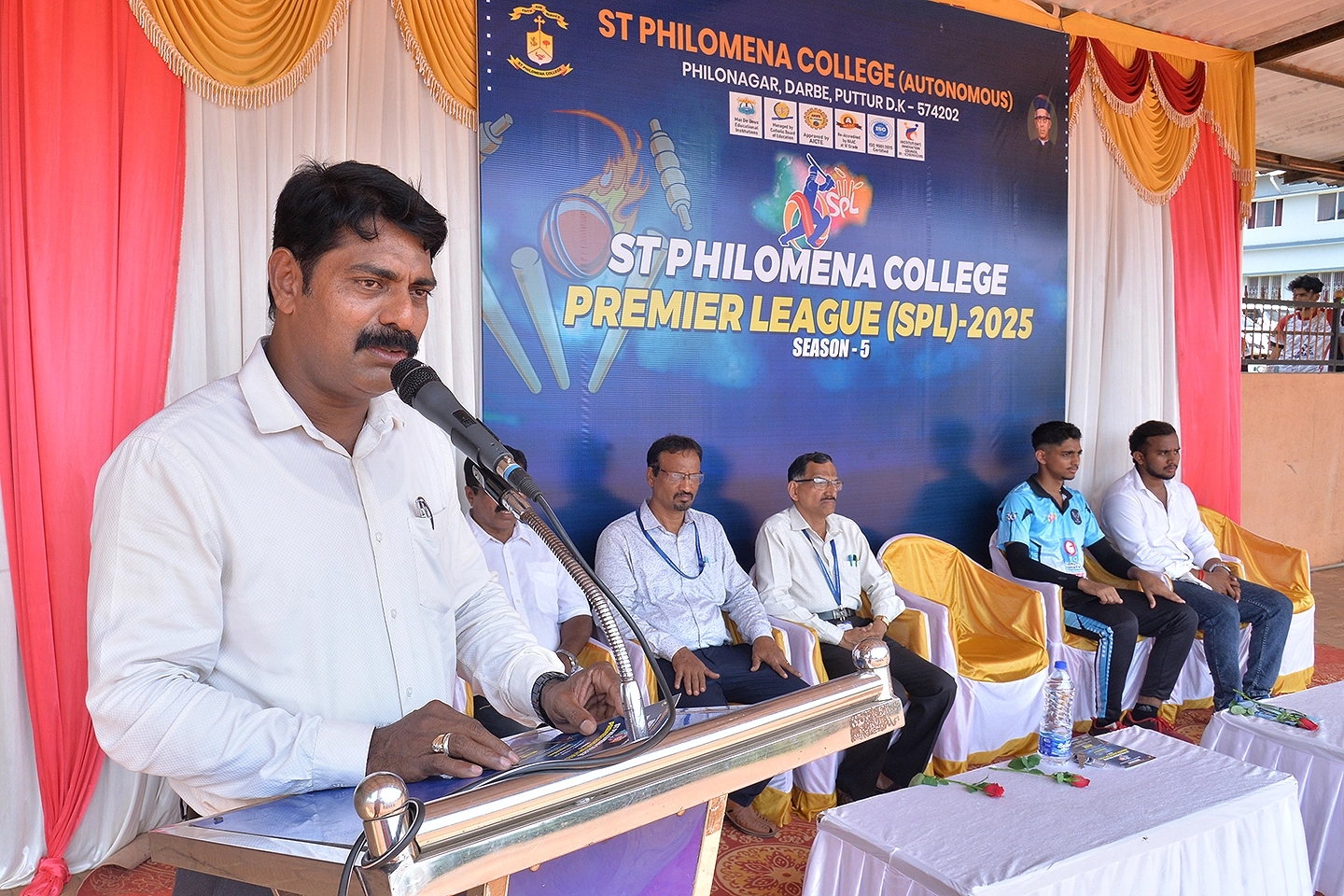 SPL Season 5 kicks off at St Philomena College with vibrant opening ceremony - News Karnataka