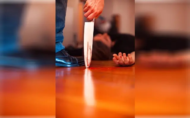 Wife Fatally Stabbed in Chikkamagaluru; Husband on the Run - News Karnataka