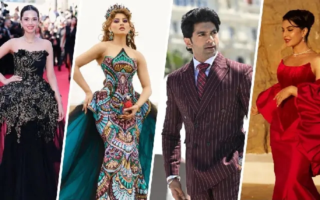 Gilded Glimpses: Indian Celebrities Light Up the 78th Cannes Runway - News Karnataka