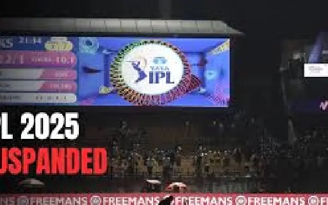 IPL 2025 Halted Amid Indo-Pak Tensions: Safety First, Cricket Later - News Karnataka