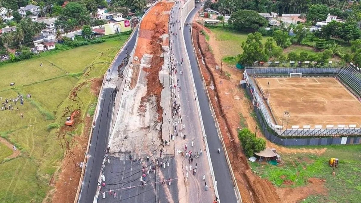 NHAI suspends officials after NH-66 collapse in Kerala, contractor fined - News Karnataka