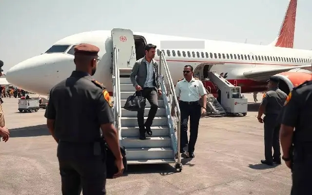 Passenger Deboarded from Air India Flight Amid Heightened Security - News Karnataka