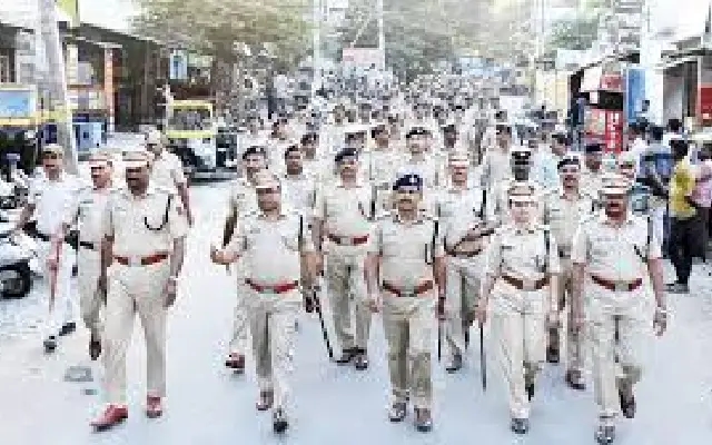 Police Route March Boosts Public Confidence in Deralakatte - News Karnataka