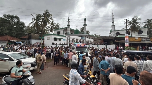Protest erupts in Farangipete as Abdul Rahman’s body is escorted - News Karnataka