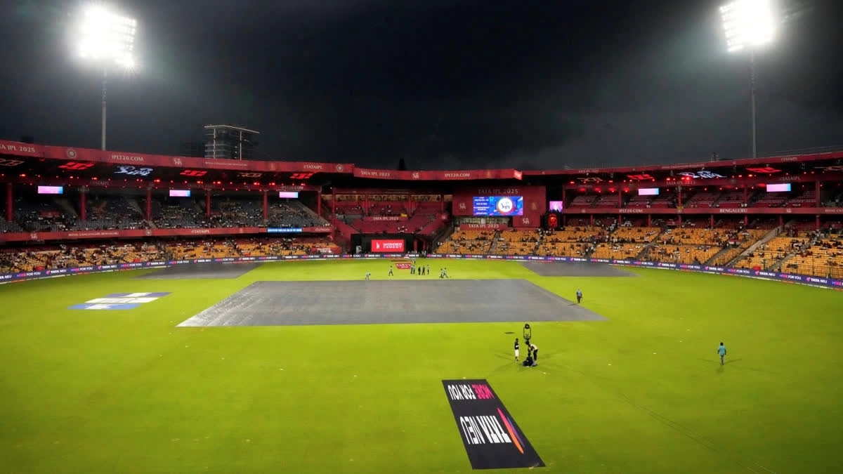 Rain ruins RCB home clash, Chinnaswamy opens refund counters - News Karnataka
