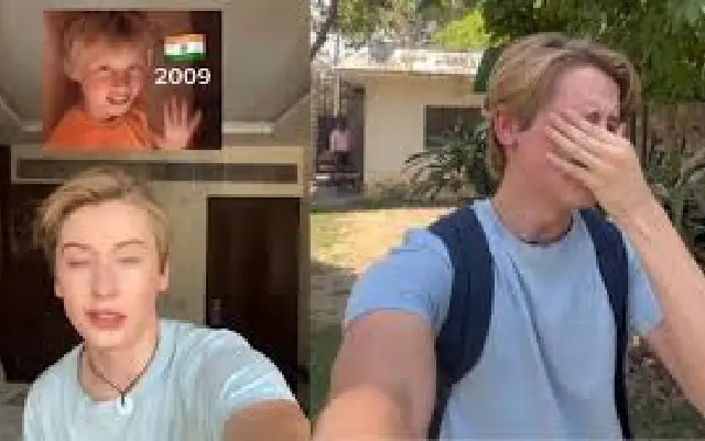 Tears, Memories & Closure: UK Man's Return to Childhood Home in India Goes Viral - News Karnataka