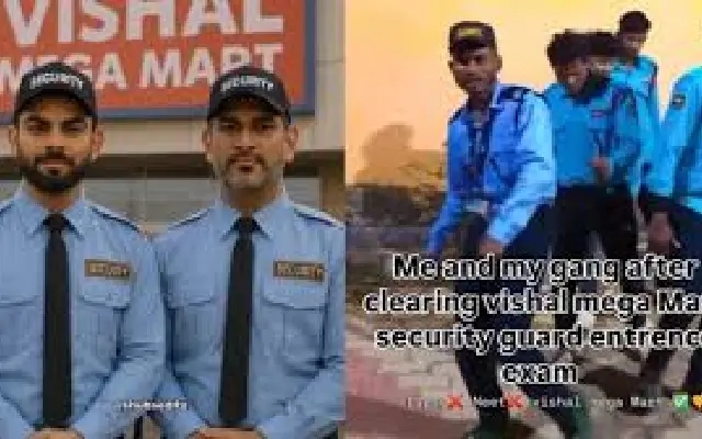 Vishal Mega Mart’s Security Guard Hiring Sparks Hilarious Meme Fest Nationwide - News Karnataka