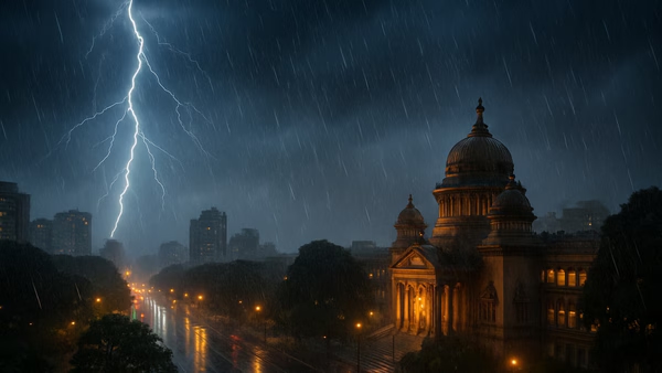 Deluge After Dark: Thunderstorm Swamps Bengaluru, Triggers Fresh Yellow Alert - News Karnataka