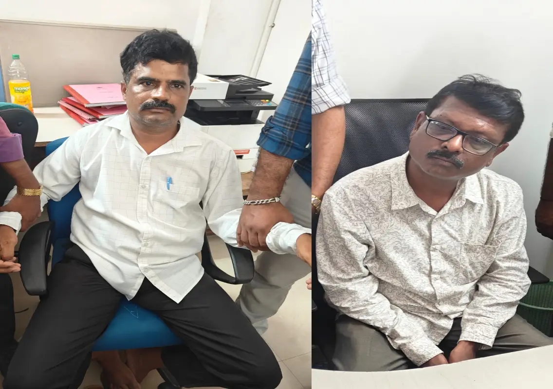 Bantwal: Treasury staff caught taking bribe for processing gratuity - News Karnataka