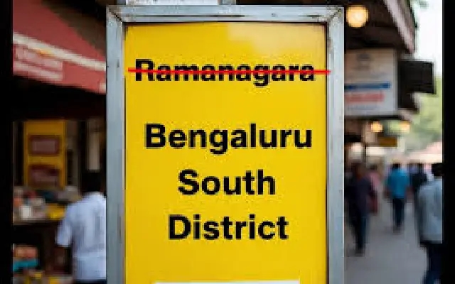 Bengaluru Branding Backlash Karnataka Faces Fury Over District Renaming Plans - News Karnataka