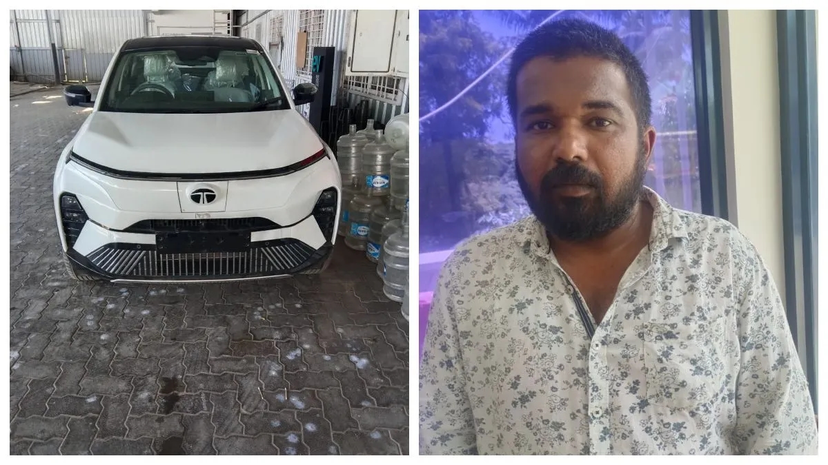 Bike taxi driver nabbed for stealing Rs 23 lakh electric car from Coimbatore showroom - News Karnataka