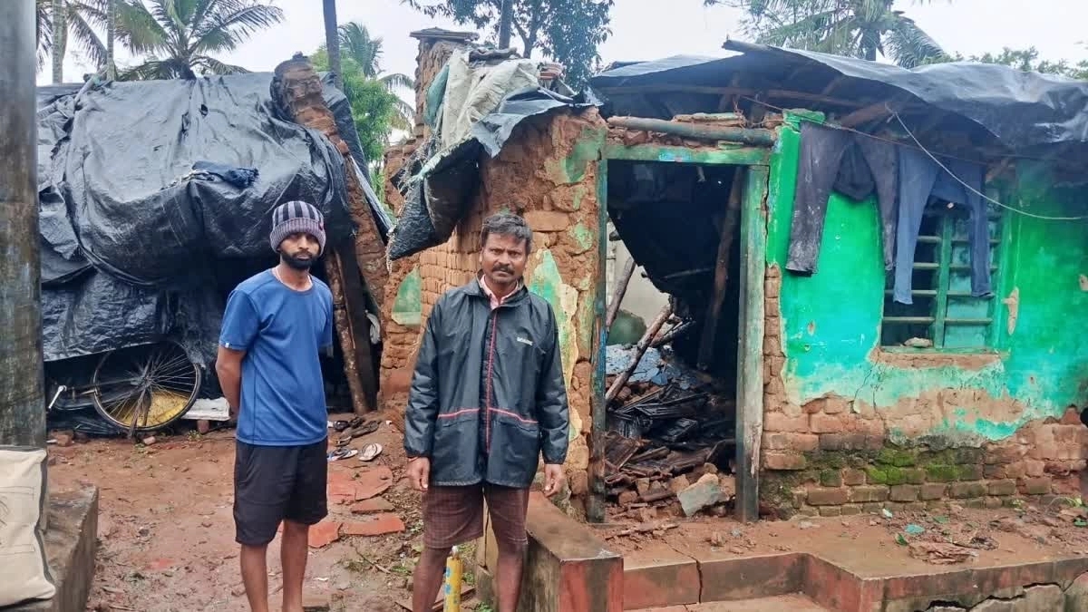 100-year-old woman crushed to death as rain wrecks hut wall in Shivamogga - News Karnataka
