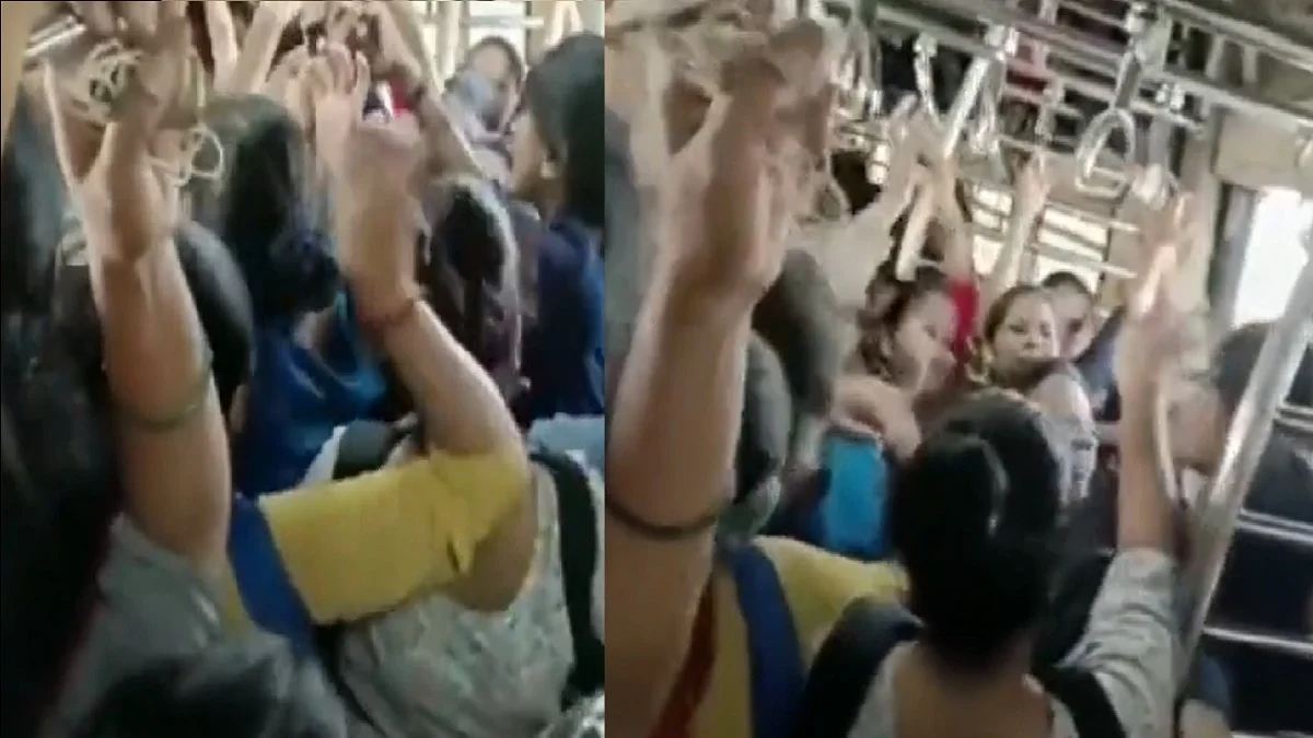 Clash turns violent in Mumbai local’s ladies coach, video sparks online outrage - News Karnataka