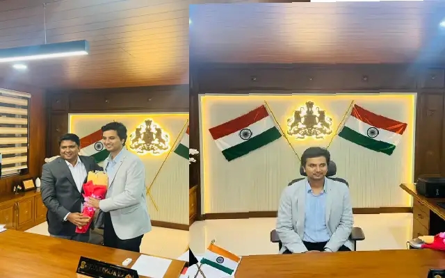 Darshan H.V. Takes Over as New Dakshina Kannada DC - News Karnataka