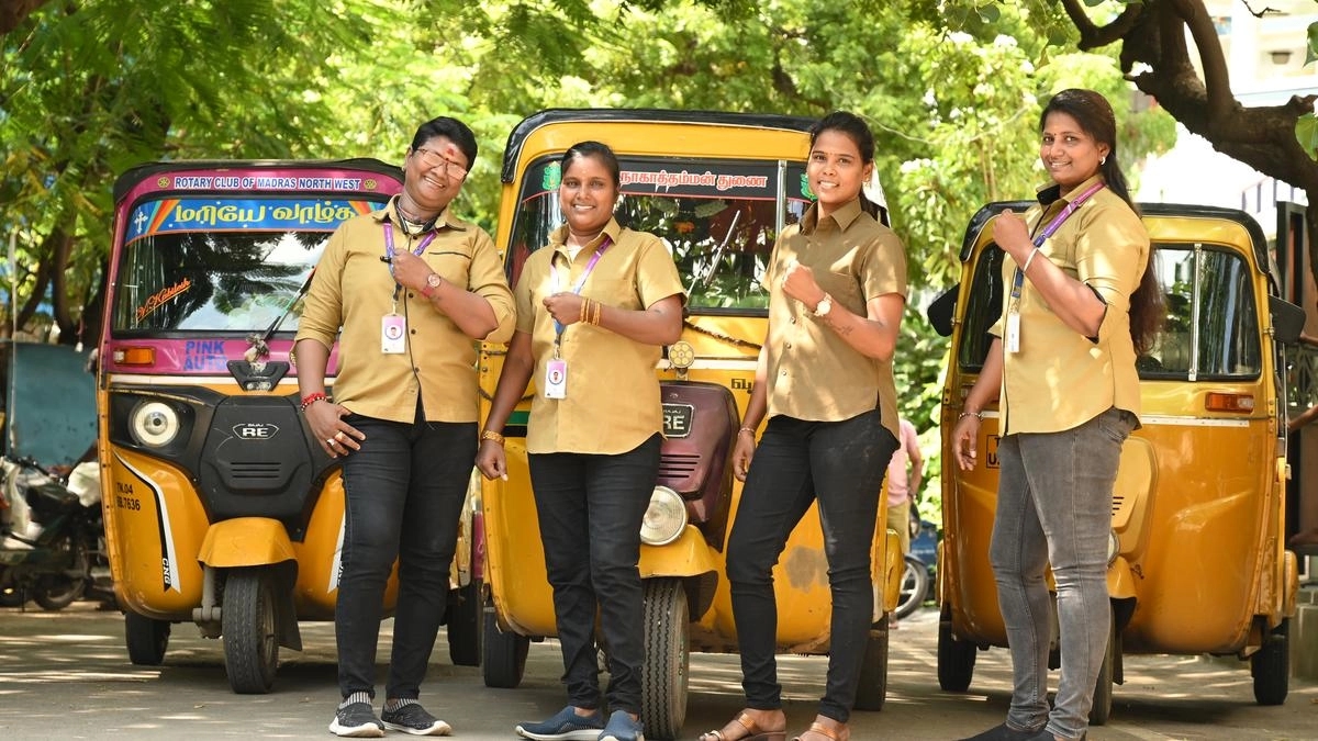 Driven by defiance: Chennai’s women auto drivers claim their space and dignity - News Karnataka