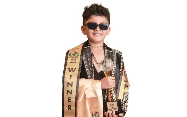 Mangalore’s Rushabh Rao Crowned Prince at Junior Model International 2025 - News Karnataka