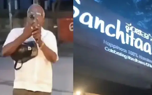 Elderly Man vs Shop Owner Over Kannada Signboard Compliance - News Karnataka