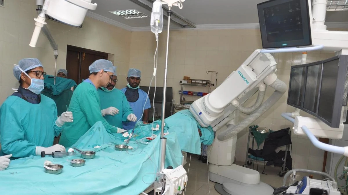 Elderly man saved with rare heart procedure at Dharwad hospital - News Karnataka
