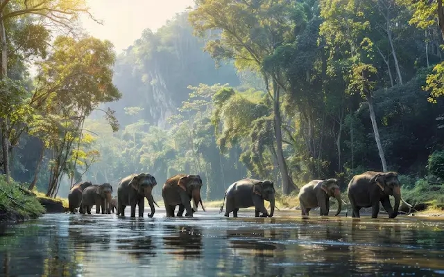Forest Teams Track Wild Elephants Amid Crop Damage Fears in DK, Hebri - News Karnataka