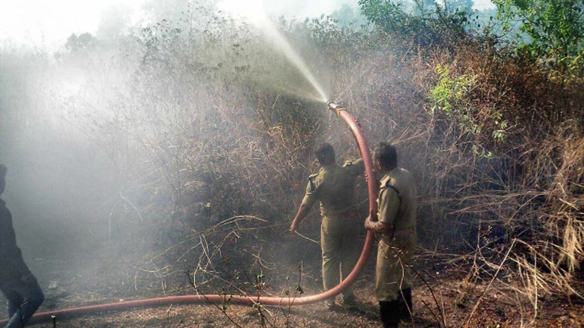Fire guts Kasaragod home, narrow access delays rescue efforts - News Karnataka