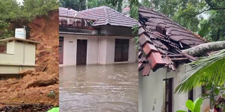 Flood fury grips Kerala as torrential rain causes deaths, alerts and chaos - News Karnataka