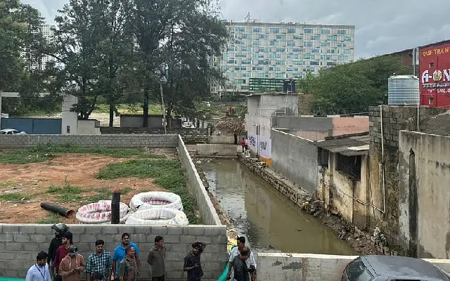 Flooded by Neglect: Nagawara’s Water Woes Blamed on Missing Drains - News Karnataka