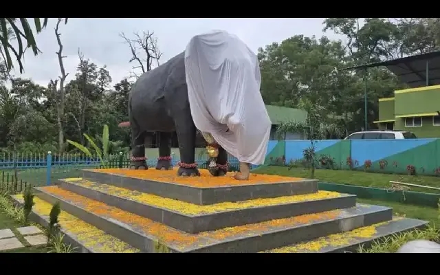 Inauguration of Dasara Elephant Arjuna’s Memorial Postponed - News Karnataka