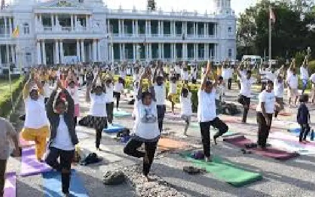 Mysuru Gears Up for Grand International Yoga Day Celebration at Palace Grounds - News Karnataka