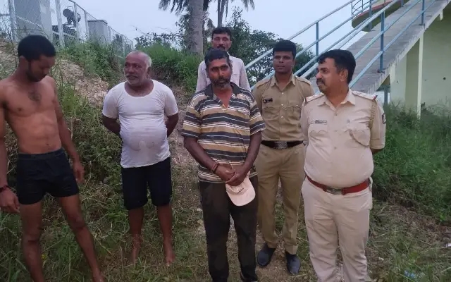 Mysuru Heroics: Inspector Rescues Father-Son Duo Trapped in Swollen Cauvery - News Karnataka