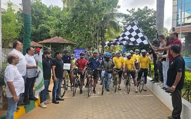 Pedal Power vs. Drug Abuse: Cyclothon 2025 Rallies for a Cleaner, Safer Future - News Karnataka