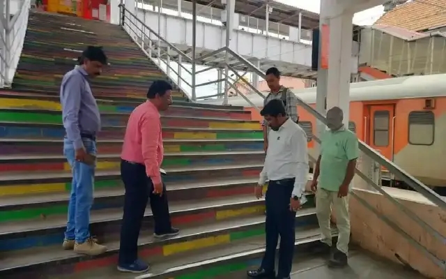 Footbridge Staircase Shut for 60 Days at Mysuru Station - News Karnataka