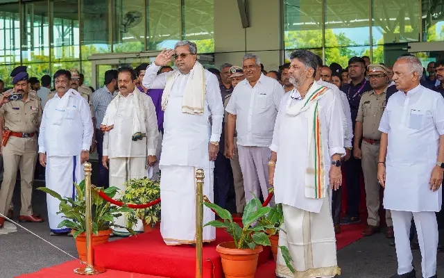 Rain Blessings Mark CM’s Journey to KRS Dam With Top Ministers - News Karnataka
