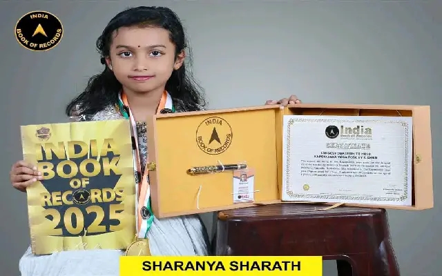 Mangaluru Girl Sets Yoga Record With Hour-Long Kapotasana Pose - News Karnataka