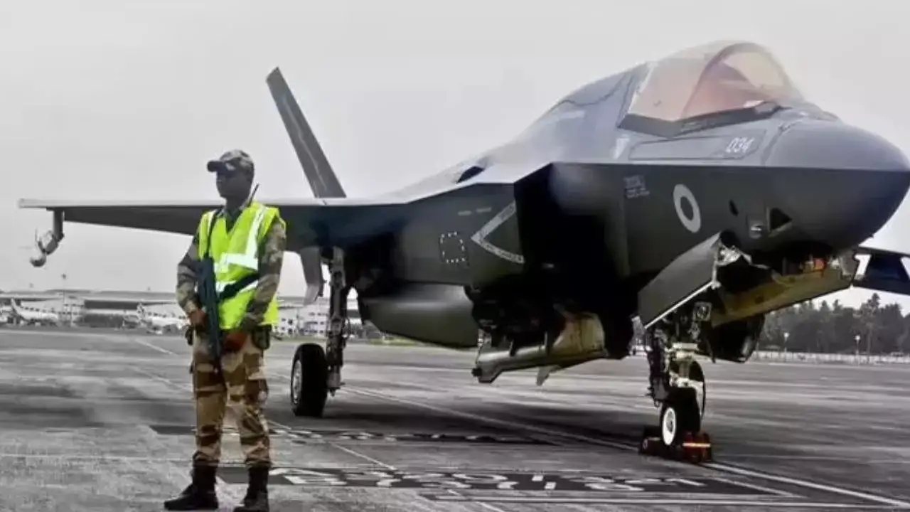 Stranded stealth: British F-35B remains grounded in Kerala after emergency landing - News Karnataka